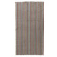 Woven Cotton Terry Bath Towel w/ Geometric Pattern & Loop