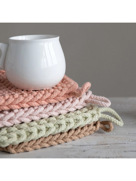 Cotton Crocheted Potholder