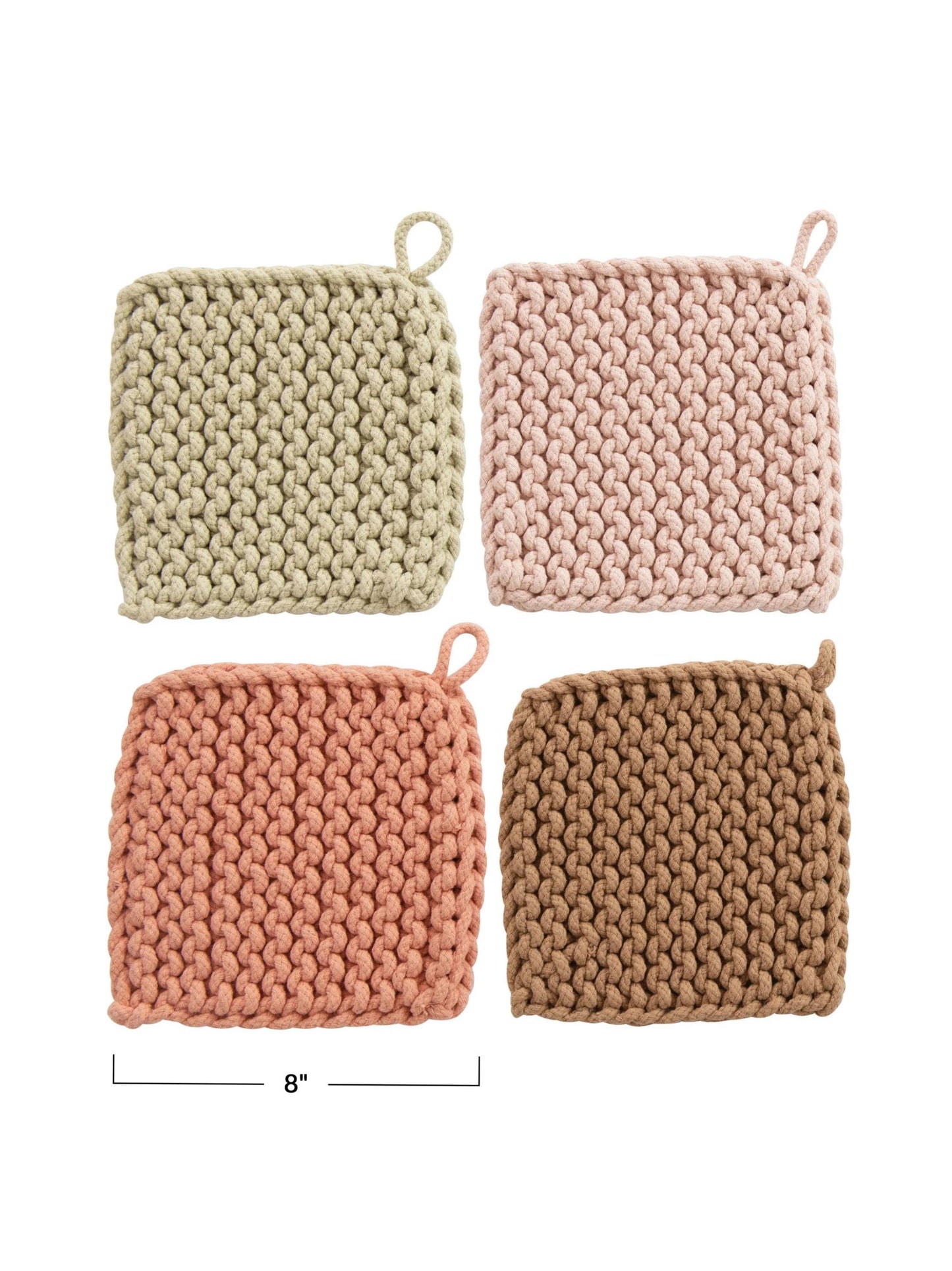 Cotton Crocheted Potholder