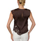 Carmen Lace Trimmed Top