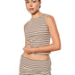 Lizzie Stripe Micro Short