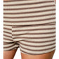 Lizzie Stripe Micro Short