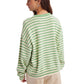Pistachio Stripe Sweater