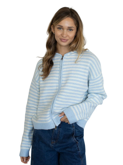Latte Zipper Hoodie