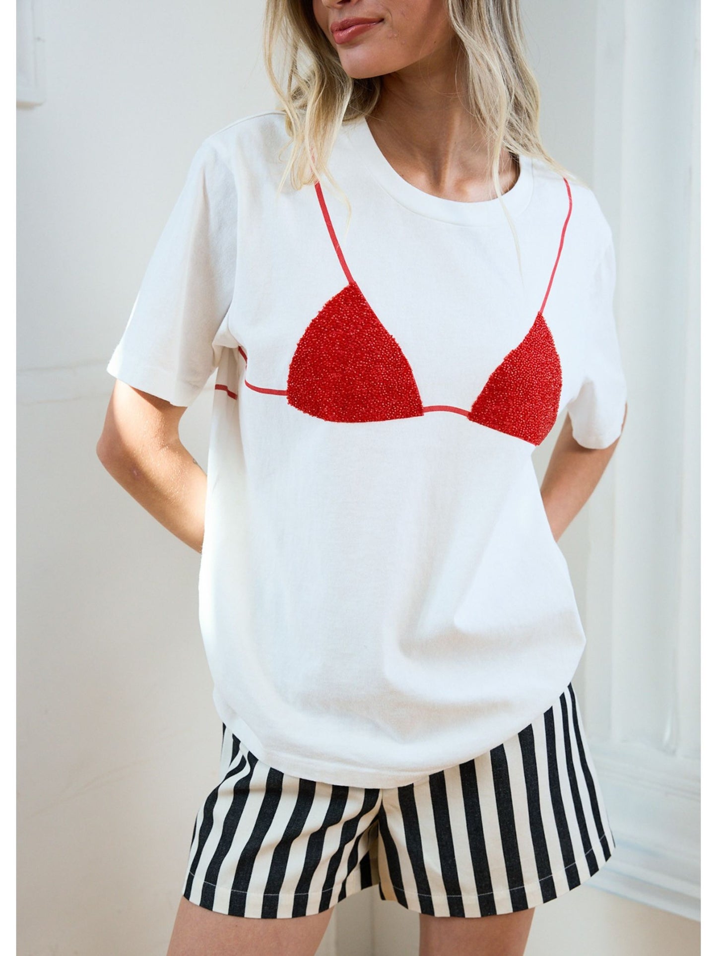 Bikini Print Bikini Top