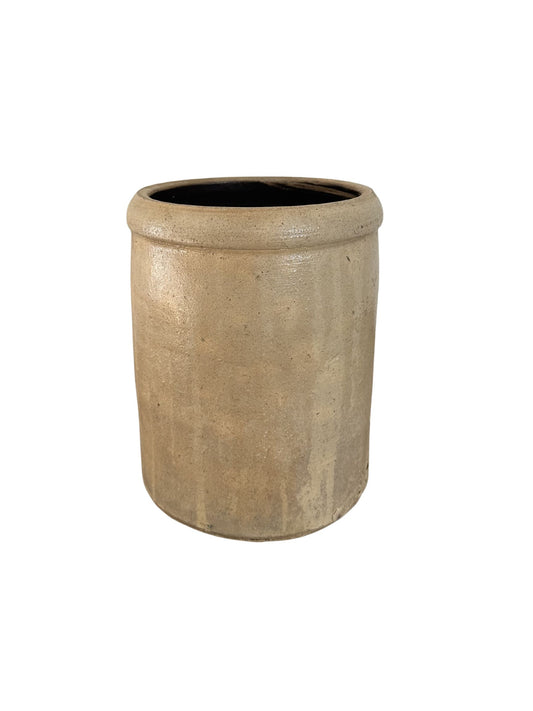 Vintage Stoneware Cream Crock