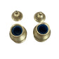 Vintage Brass Salt & Pepper Shakers