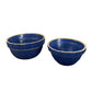 Vintage Blue Stacking Bowls