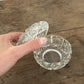 Vintage Glass Trinket Box w/ Lid