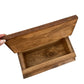 Vintage Wooden Hinged Storage Box - Pick Up Only
