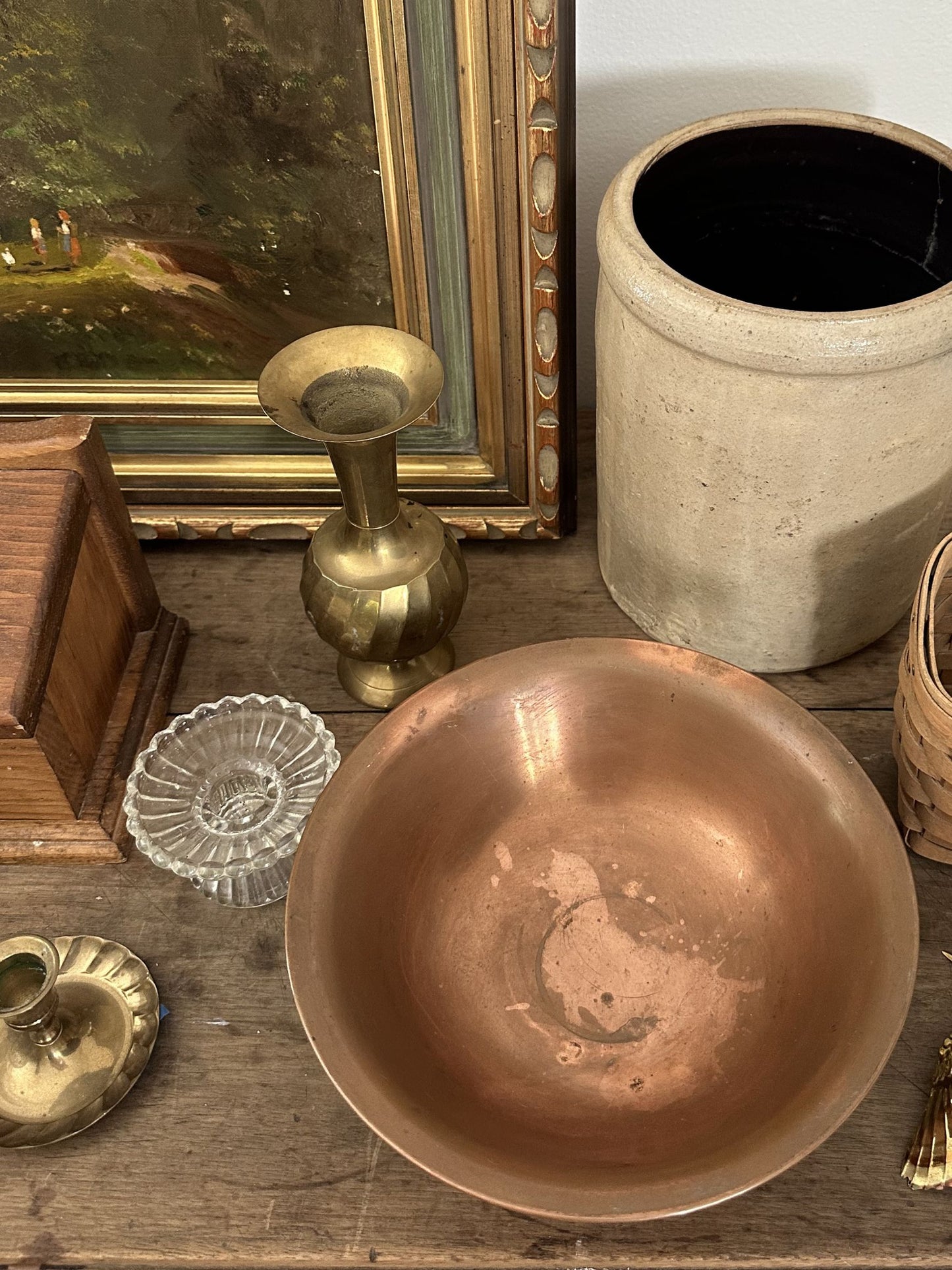 Vintage Brass Vase
