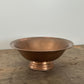 Vintage Copper Footed Bowl