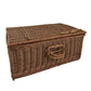 Vintage Wicker Storage Trunk Basket with Lid - Pick Up Only