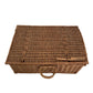 Vintage Wicker Storage Trunk Basket with Lid - Pick Up Only