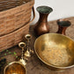 Vintage Footed Brass Bowl