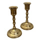 Vintage Solid Brass Candlestick Holder