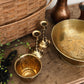 Vintage Solid Brass Candlestick Holder