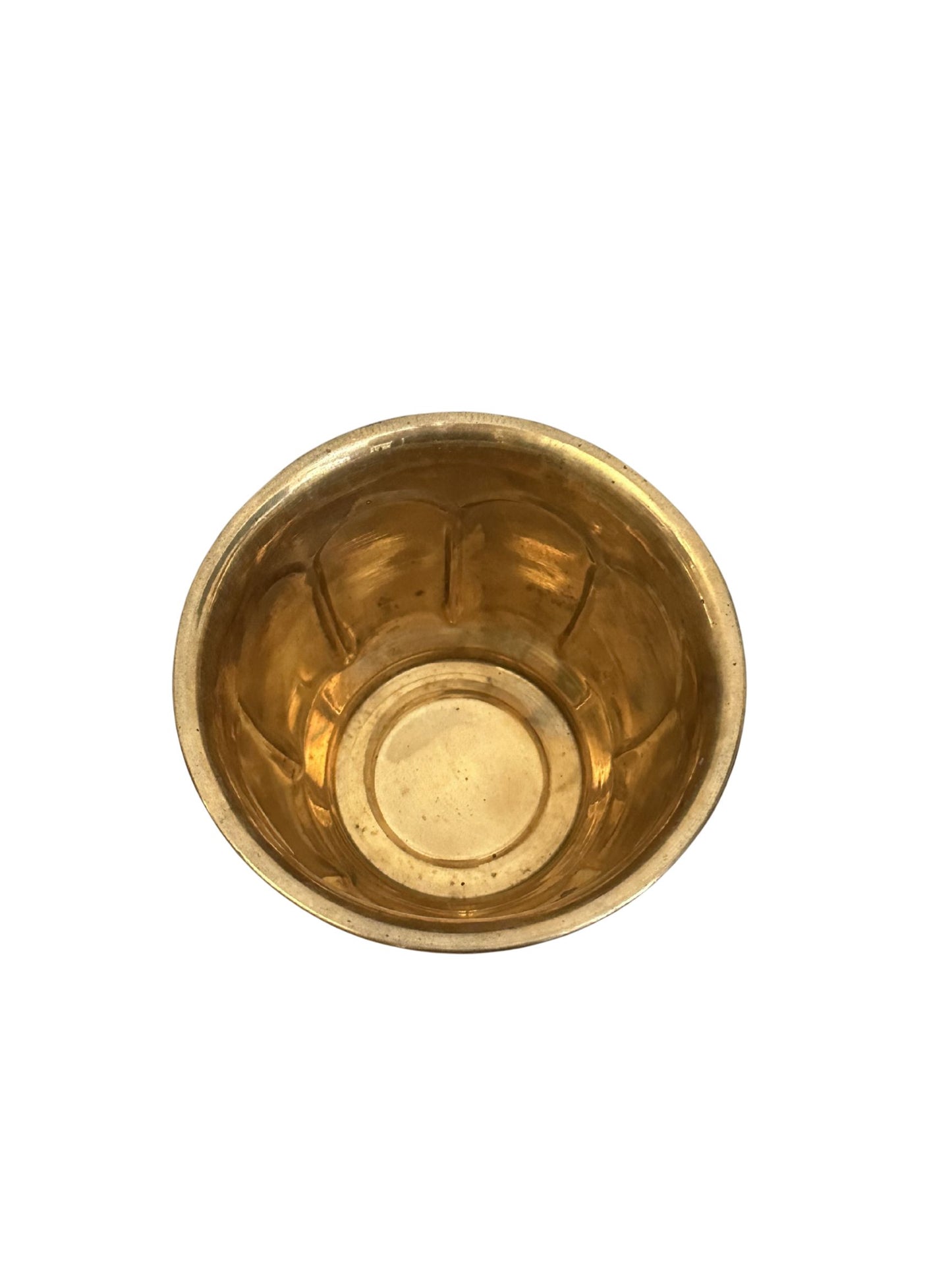 Vintage Small Brass Planter
