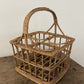 Vintage Rattan Wine Caddy - Pick Up Only