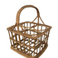 Vintage Rattan Wine Caddy - Pick Up Only