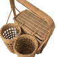 Vintage French Style Picnic Basket w/ Lid and Handle - Pick Up Only