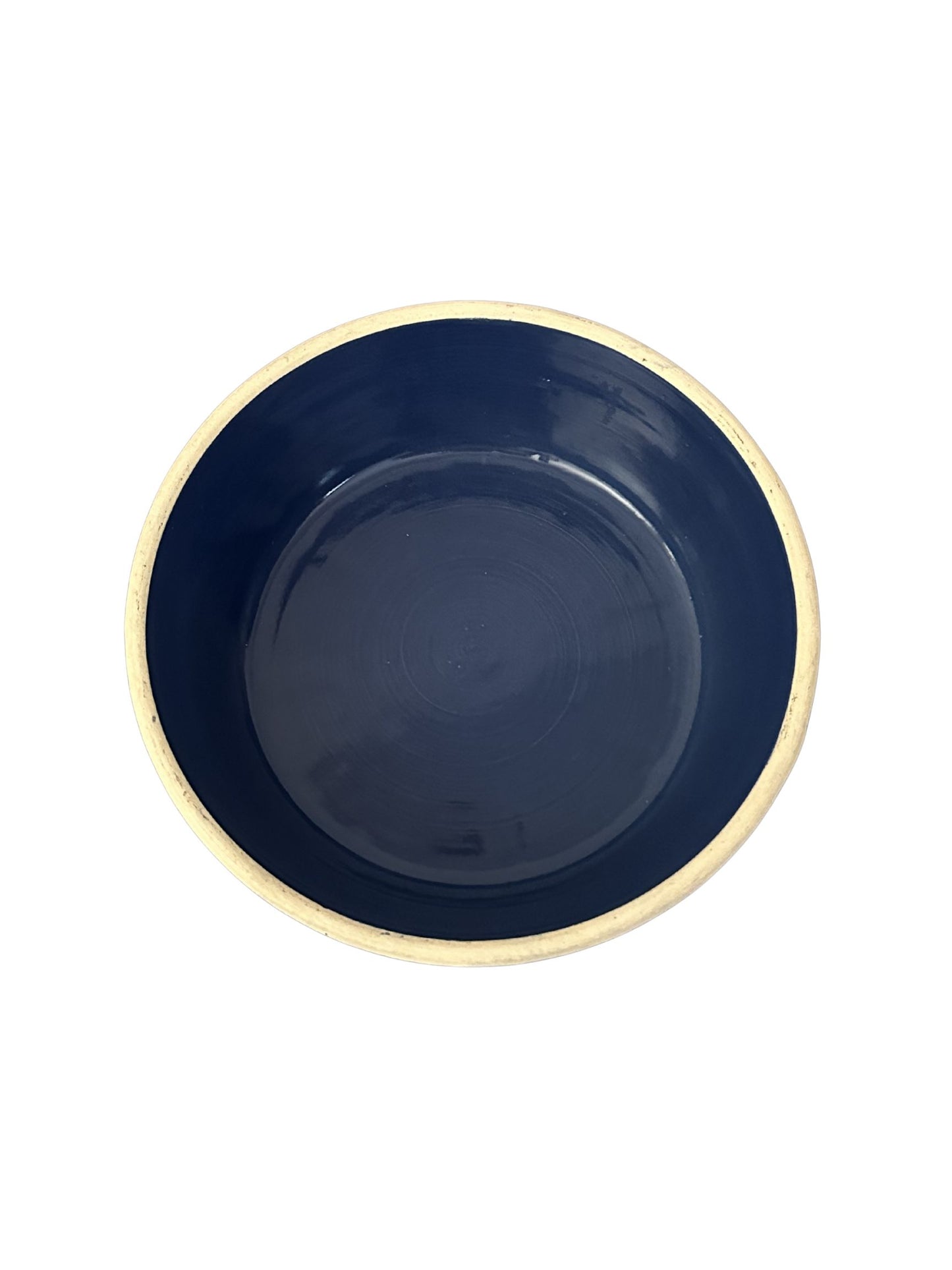 Vintage Blue Roseville Pottery Bowl