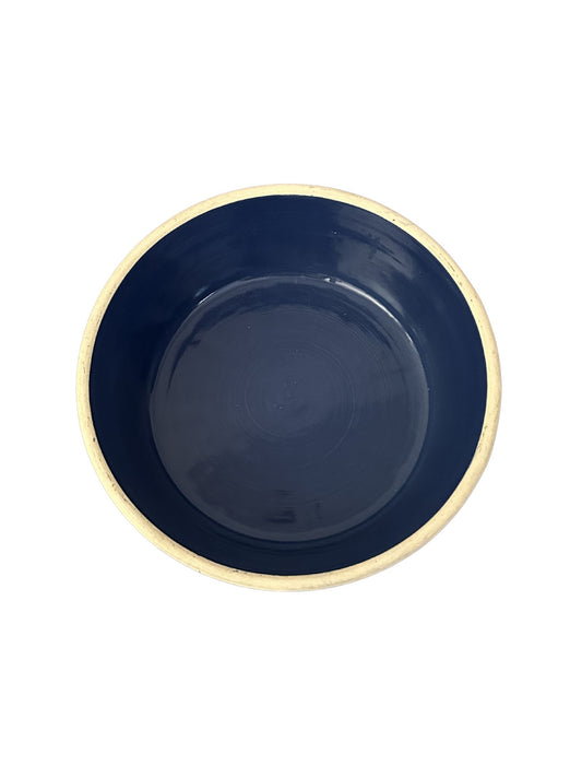 Vintage Blue Roseville Pottery Bowl