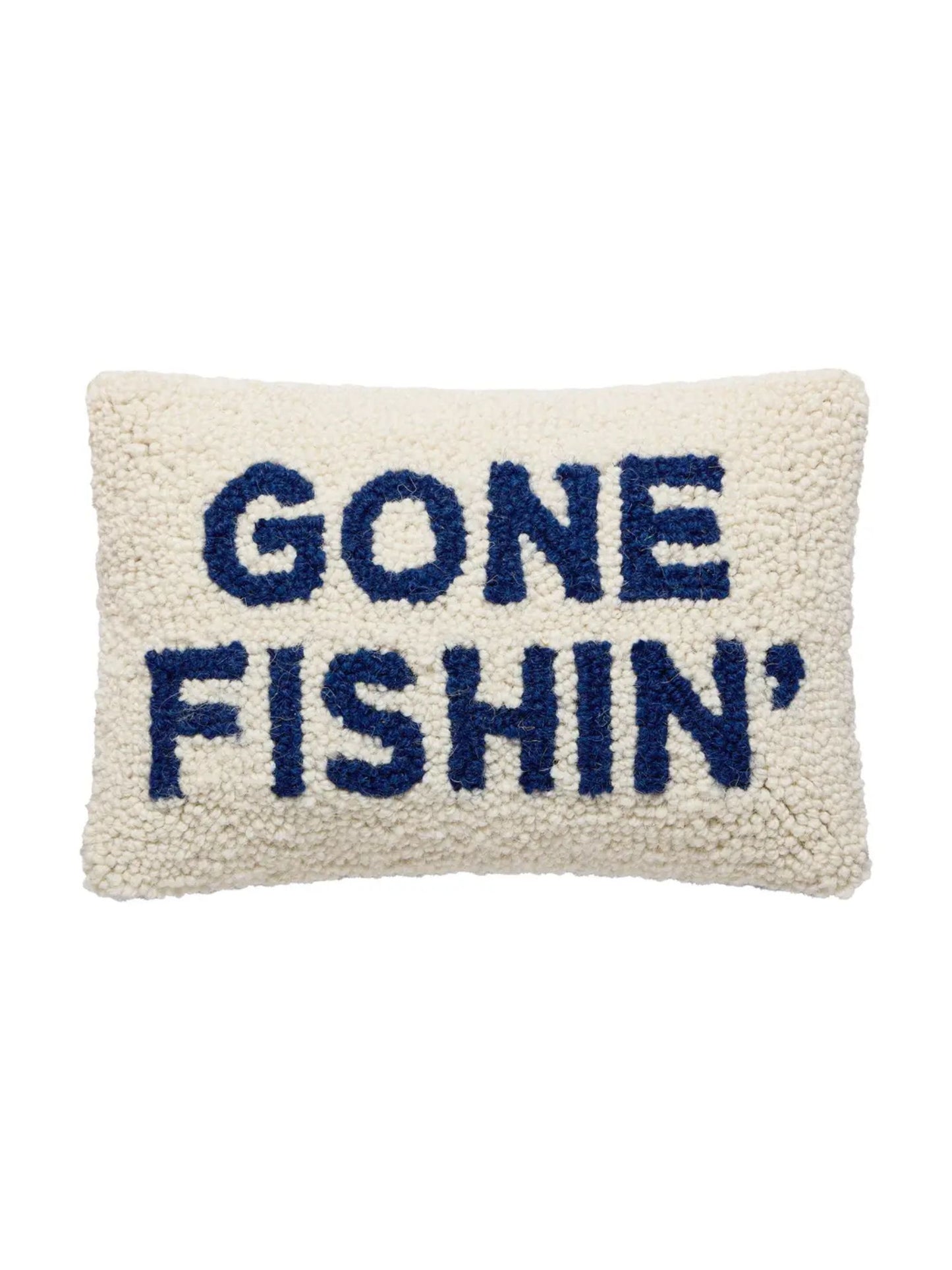 Gone Fishin' Hook Pillow