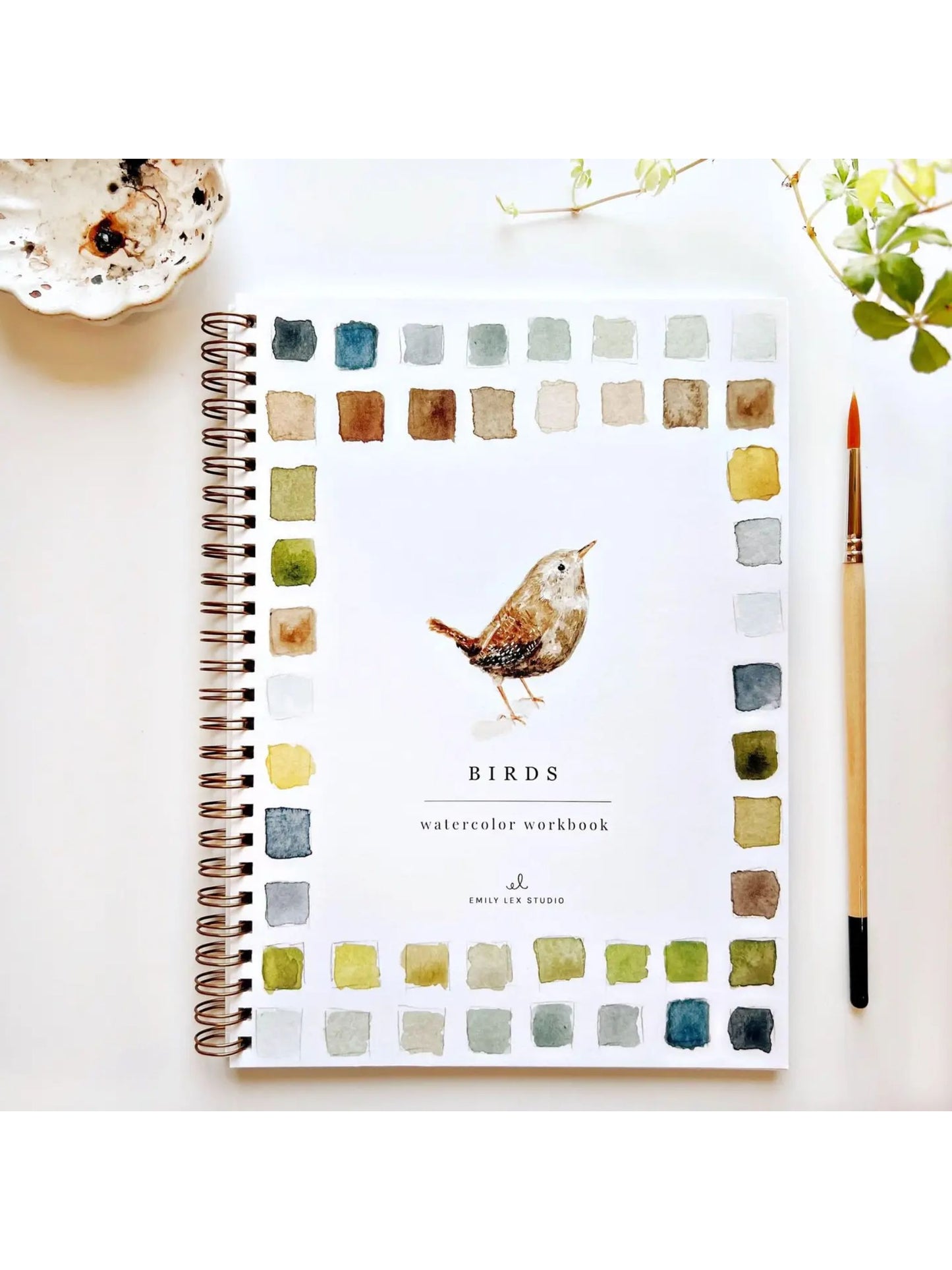 Birds Watercolor Workbook