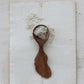 Carved Mango Wood Spoon with Fish Shaped Handle
