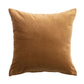 Cotton Velvet Pillow, Brown
