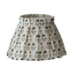 Cotton Blend Box Pleated Clip-on Lampshade w/ Removable Cover