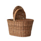 Decorative Hand-Woven Rattan Picnic Basket