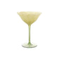 8 oz. Flower Shaped Stemmed Coupe Glass