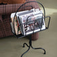 Powder Coated Metal Magazine/Book Stand - Pick Up Only