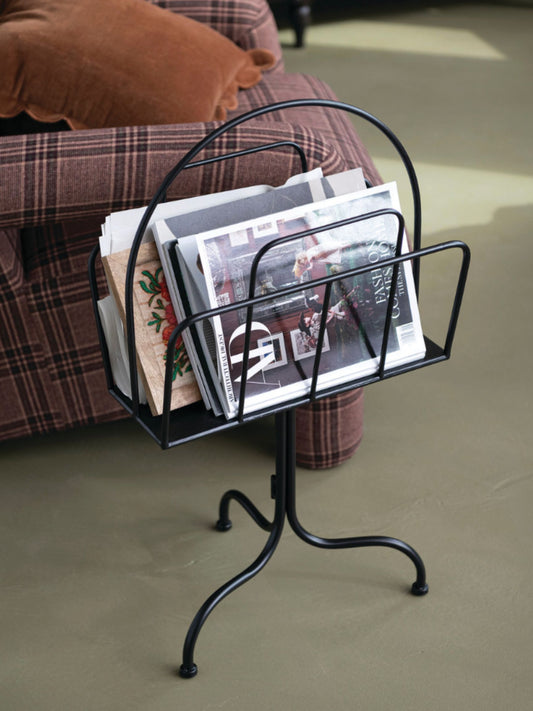 Powder Coated Metal Magazine/Book Stand - Pick Up Only