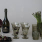 8 oz. Stemmed Wine Glass w/ Etched Botanicals