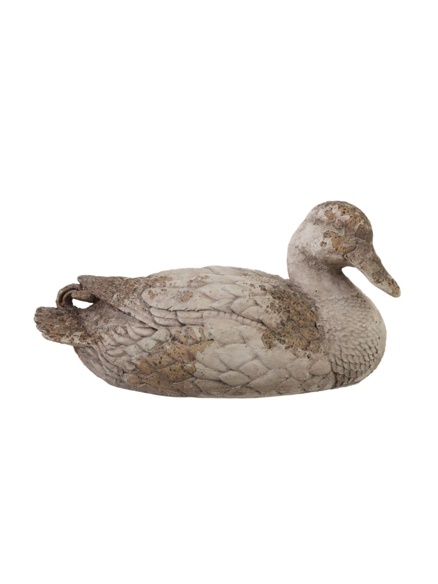 Resin Duck, Heavily Distressed Finish (Each Will Vary)