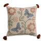 Cotton Dobby Pillow with Tassels