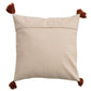Cotton Dobby Pillow with Tassels