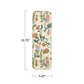 Metal Tray w/ Floral Pattern