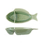 Stoneware Fish Shaped Divided Dish
