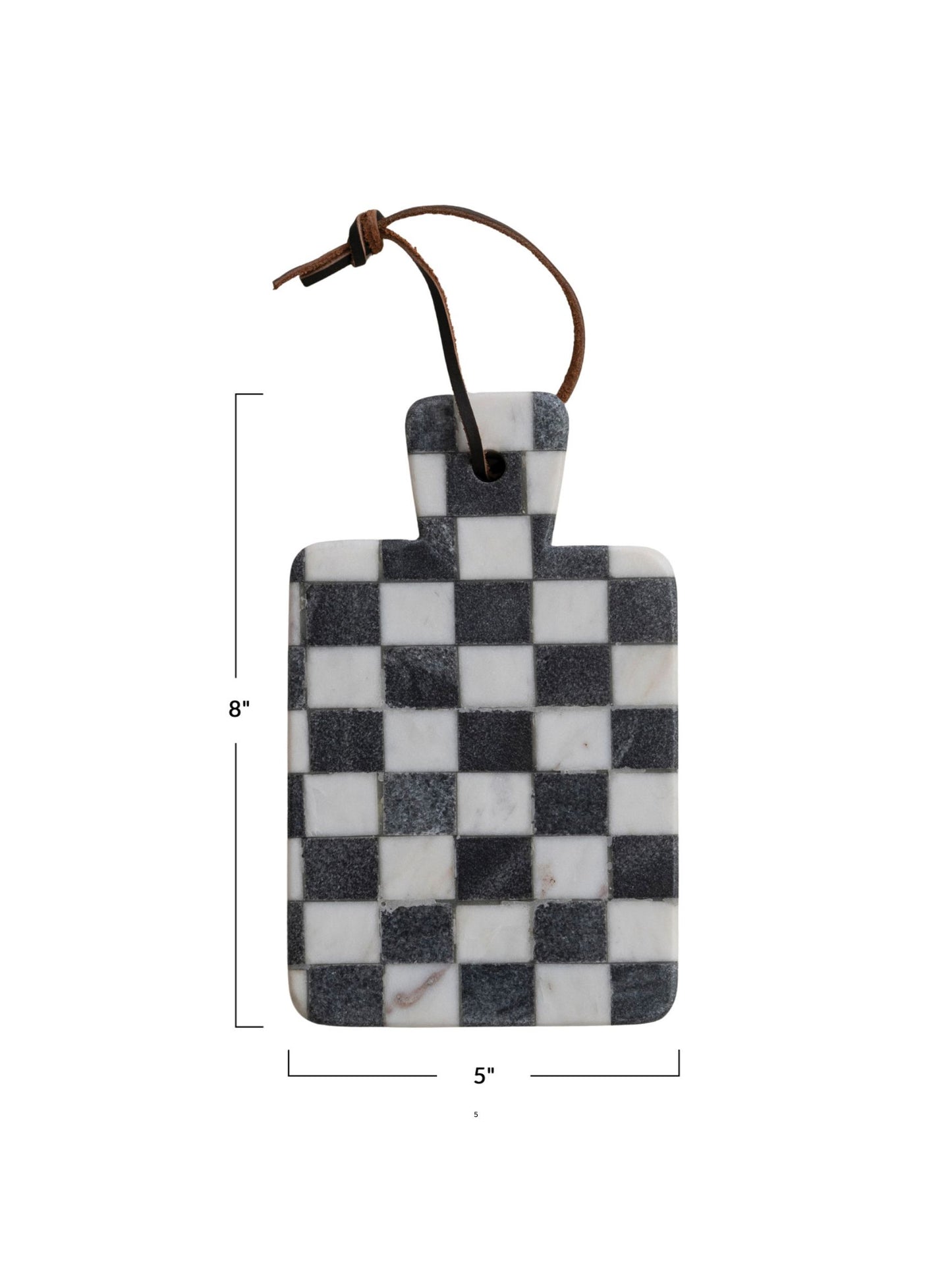 Checkered Marble Serving Board - Pick Up Only