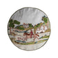 Countryside Scene Round Pillow