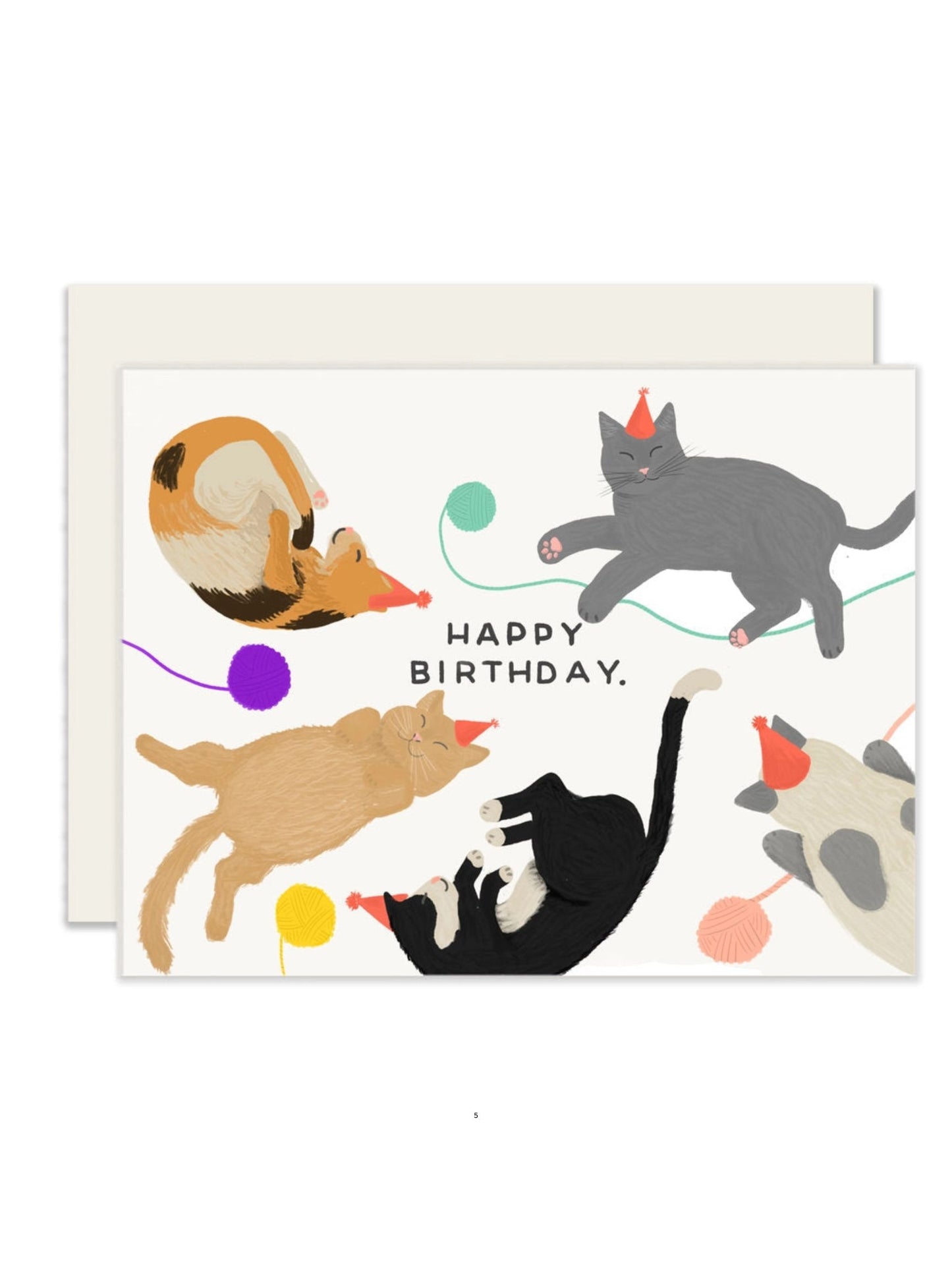 Cats Birthday Card