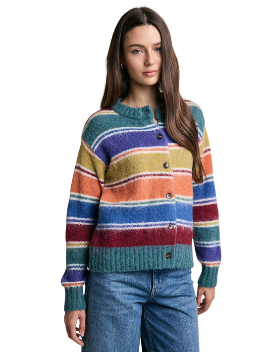 Multi Color Knit Cardigan
