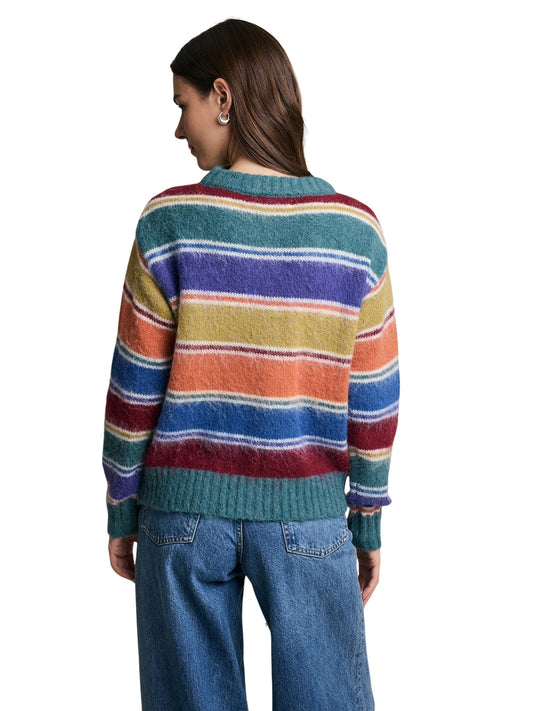 Multi Color Knit Cardigan