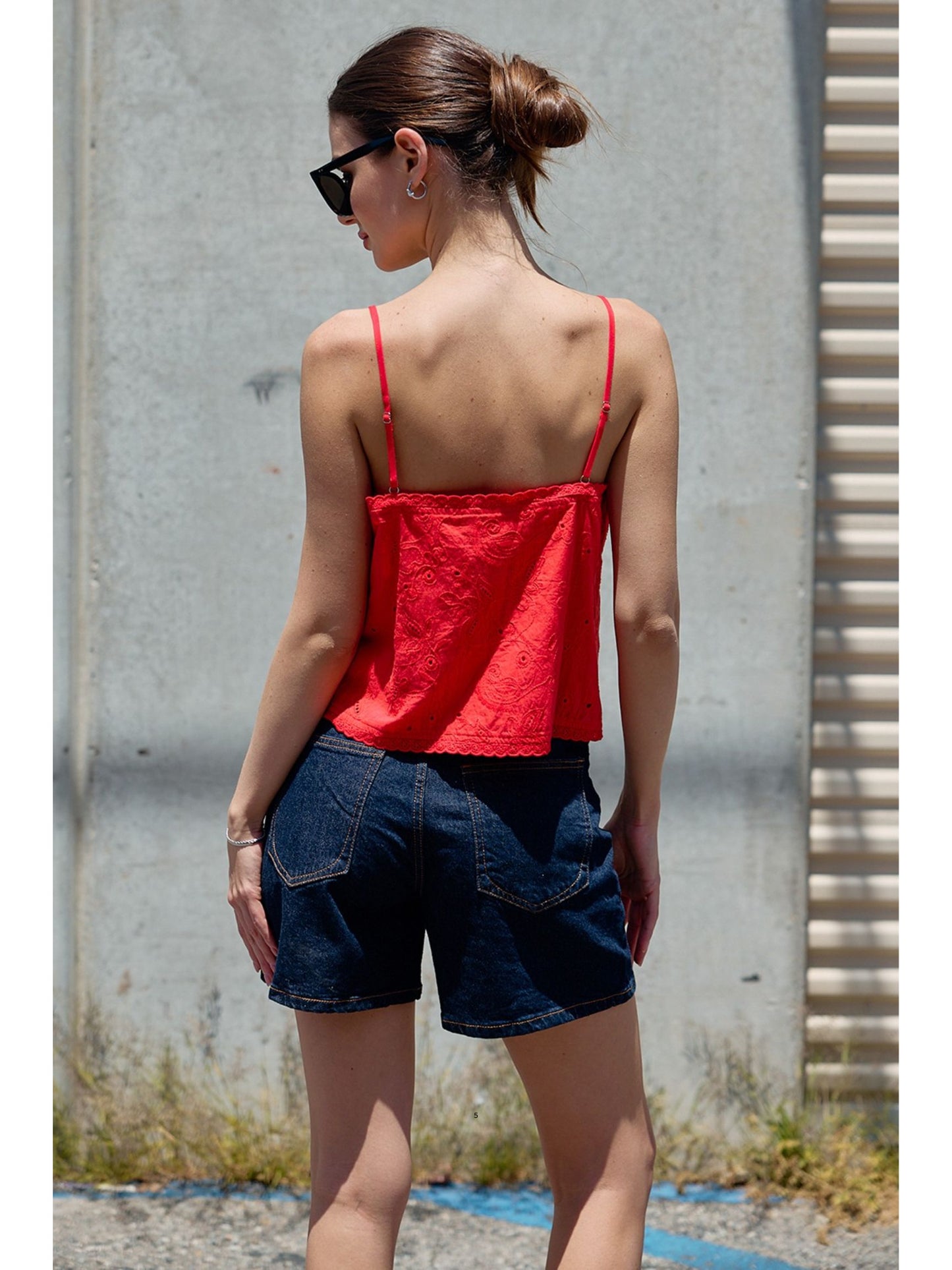 Callie Embroidered Tank
