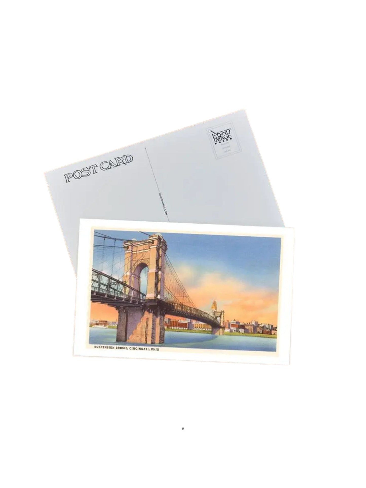 Postcard - Cincinnati Union Terminal and Fountain, Cinc