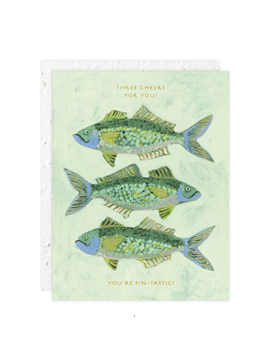 One Fish, Two Fish Congratulations Card